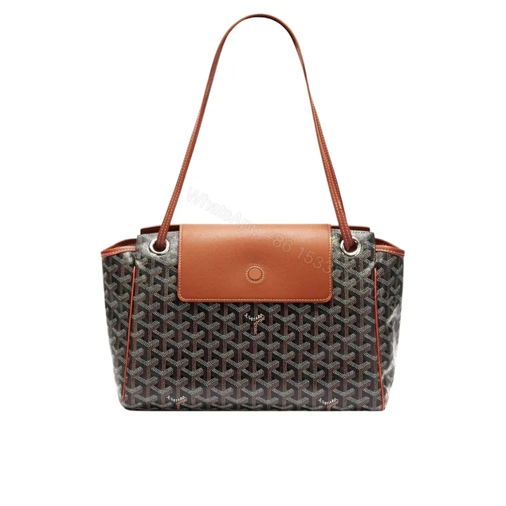 View 1 of GOYARD ROUETTE SOUPLE BAG BLACK AND TAN 31CM ROUETTPMLTY01CL03P