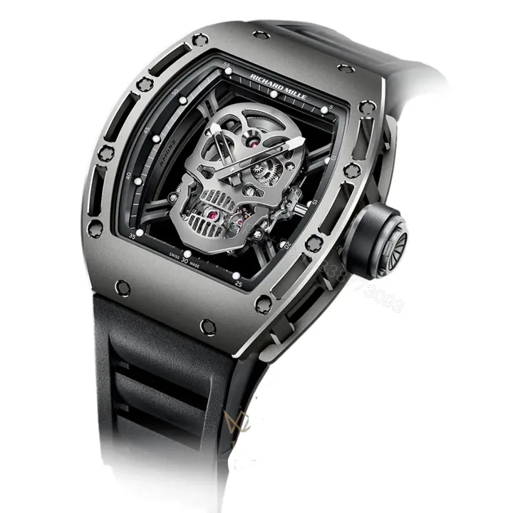 View 1 of Richard Mille Swiss Clone – RM052 Skeleton Tourbillon Movement