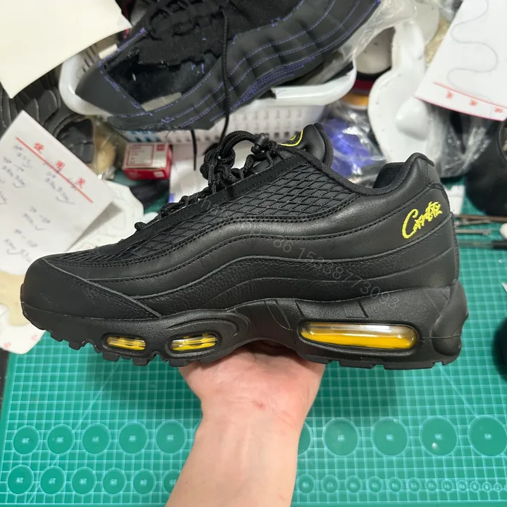 View 1 of Nike Air Max 95 Corteiz Honey Black