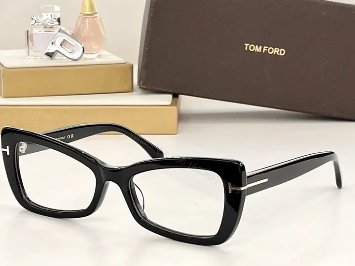 View 1 of Tom Ford Black Italian Acetate Bold Square Frames