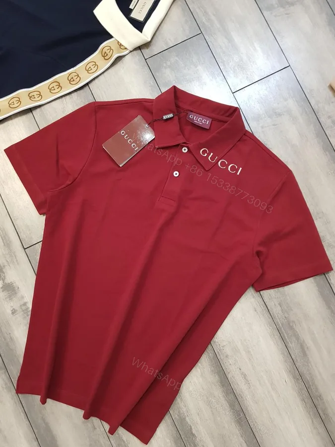 View 1 of FIRST COPY GUCCI IMPORTED SUMMER COTTON POLO T-SHIRT (Copy)