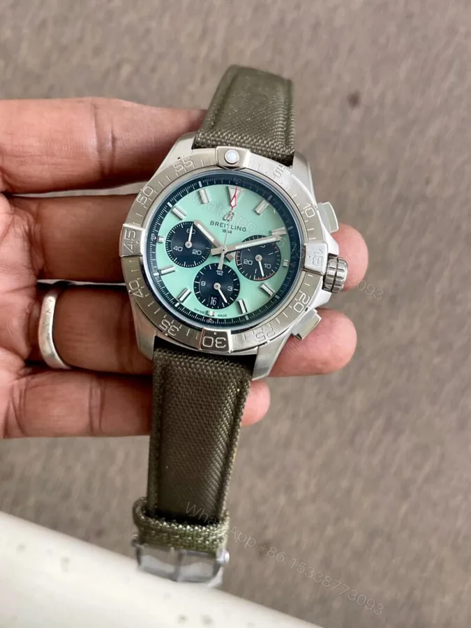 View 1 of Breitling Avenger B01 Chronograph 44 Green Dial