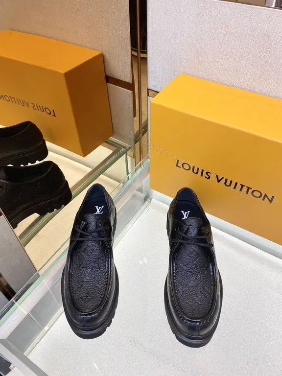 View 1 of Monogram Leather Loafers: Sleek Calfskin, All-Day Comfort