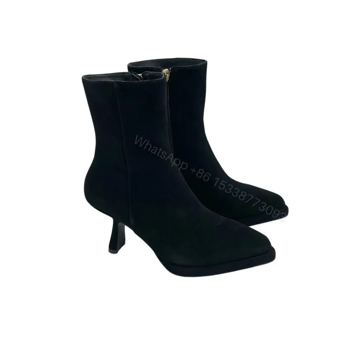 View 1 of DIOR SUEDE LEATHER ANKLE BOOTS BLACK