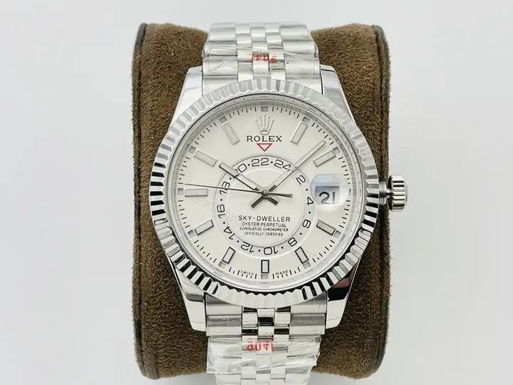View 1 of Rolex Sky-Dweller White Dial Jubilee Replica 42mm 336934-0003