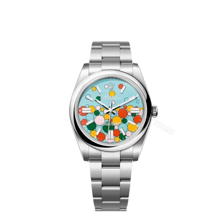 View 1 of Superclone Rolex Oyster Perpetual Turquoise Dial 124300 41 mm