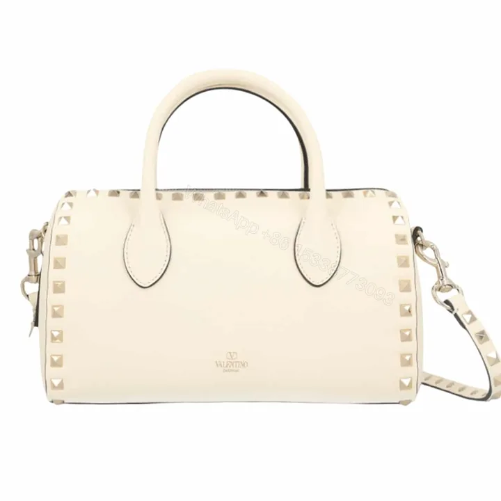 View 1 of VALENTINO CARAVANI BOLSAS ROCKSTUD GRANATO WHITE 24CM