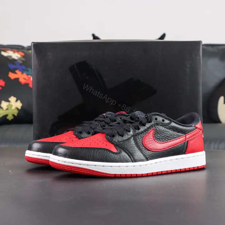 View 1 of Air Jordan 1 Retro Low OG”Banned”