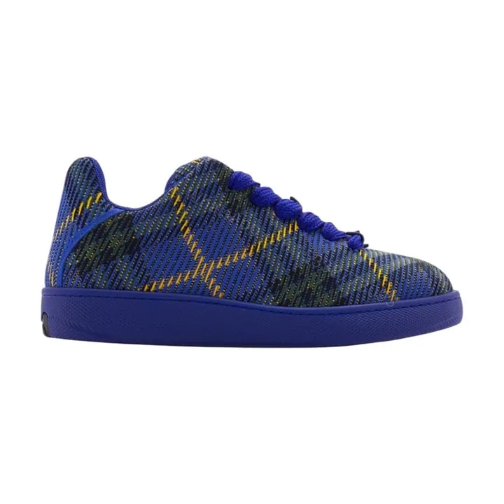 View 1 of BURBERRY CHECKED KNITTED SNEAKERS – BBR100