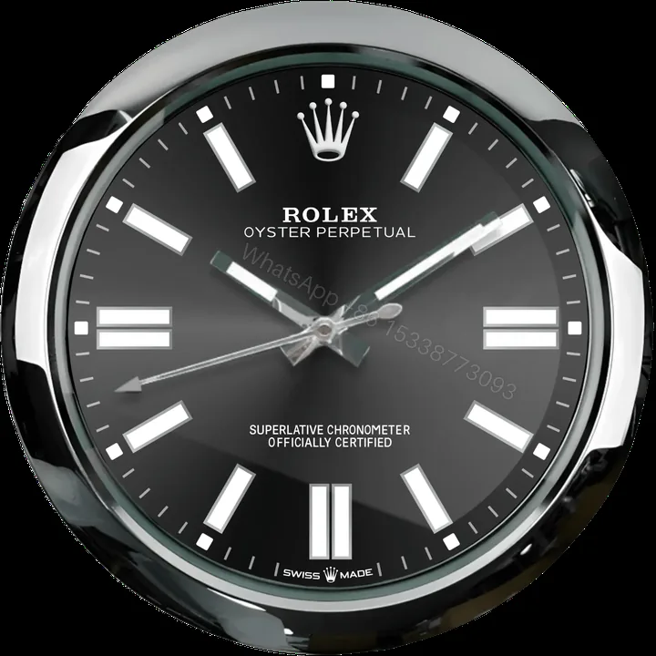 View 1 of ROLEX WALL CLOCK – OYSTER PERPETUAL BLACK