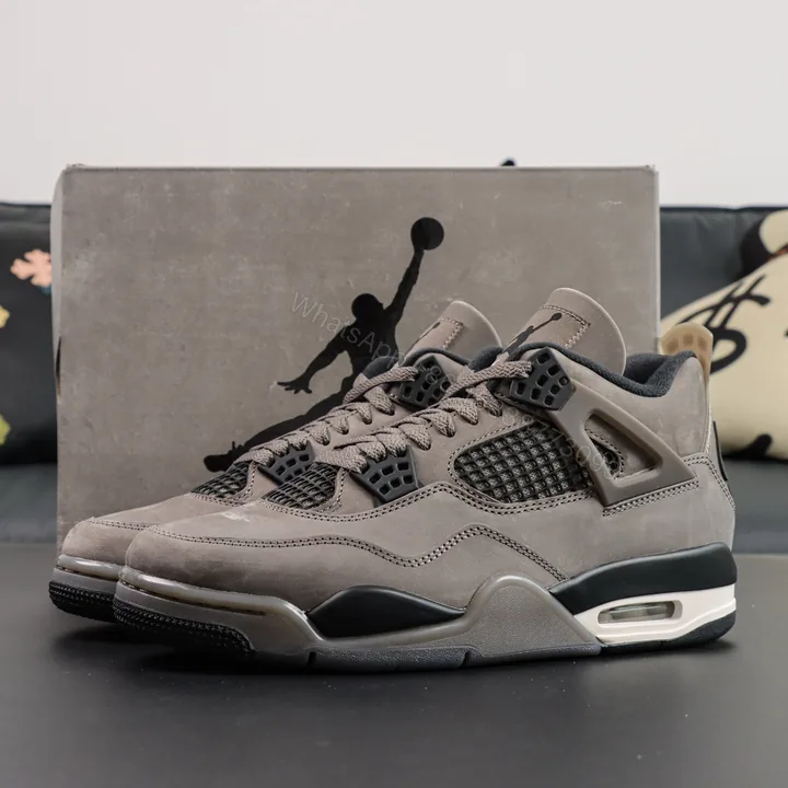 View 1 of Air Jordan 4 Retro “Cave Stone” Reps