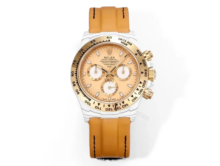 View 1 of Clean Factory TW Rolex Daytona Carbon Fiber Watch – Brown