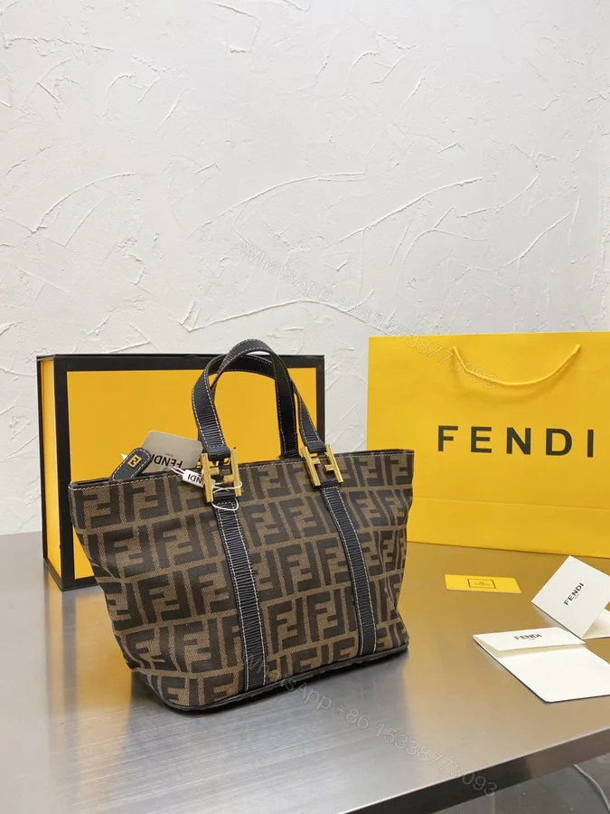 View 1 of Fendi Sunshine Large Shopper Bag