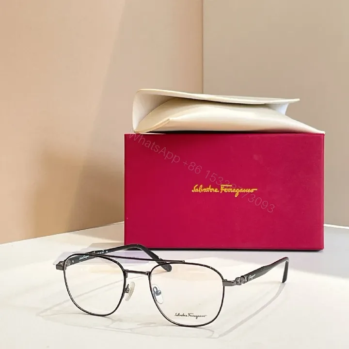View 1 of Chic Ferragamo-Influenced Lightweight Eyewear Frames