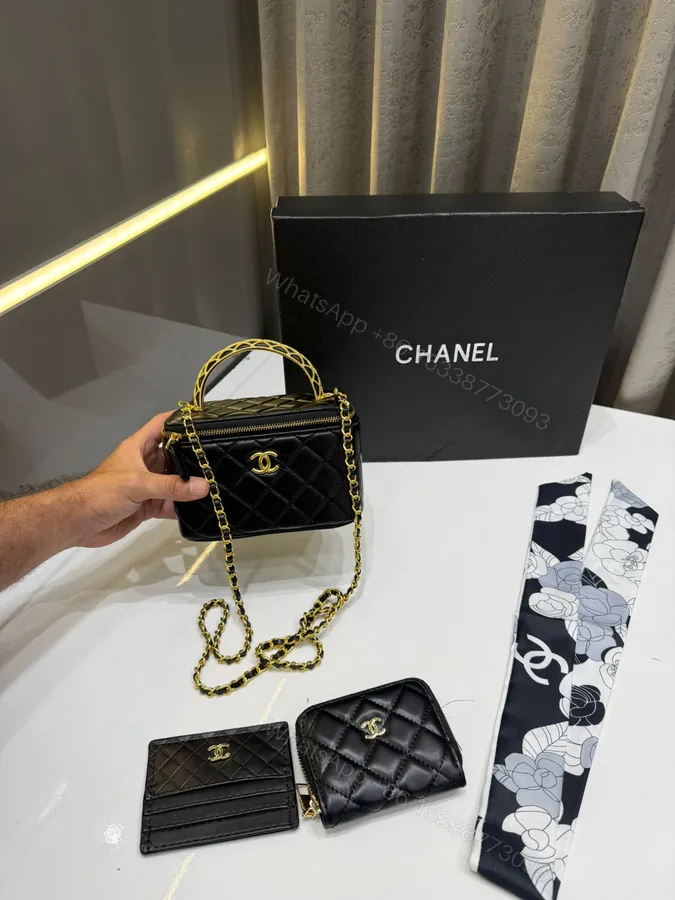 View 1 of FIRST COPY CHANEL 24B VANITY CASE BAG