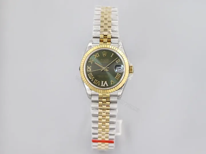 View 1 of Rolex Oyster Perpetual 36 Stainless Steel Turquoise Dial Watch 178273-0090
