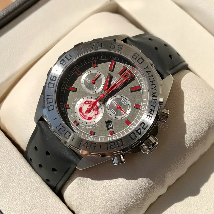 View 1 of TAG Heuer Formula 1 Chronograph Quartz Stainless Steel Manchester United CAZ101M.FT8024