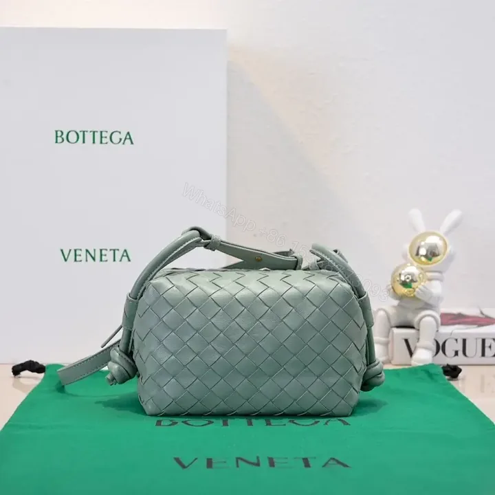 View 1 of Sage Weave Mini Bag: Textured, Compact, Everyday Luxe