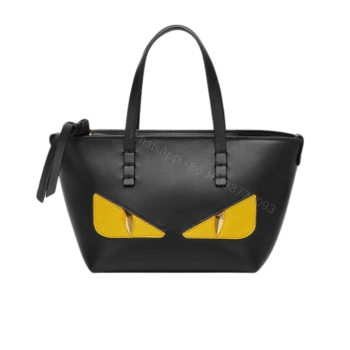 View 1 of FENDI ROLL LUNAR NEW YEAR MINI BAG BLACK 17CM 8BS096ATXUF1QIO