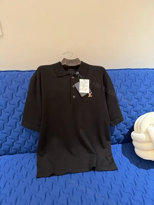 View 1 of Polished Polo: Subtle LV-Inspired Signature Polo Shirt