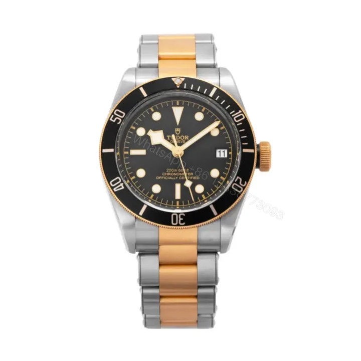 View 1 of Tudor Heritage Black Bay Gold Silver Replica