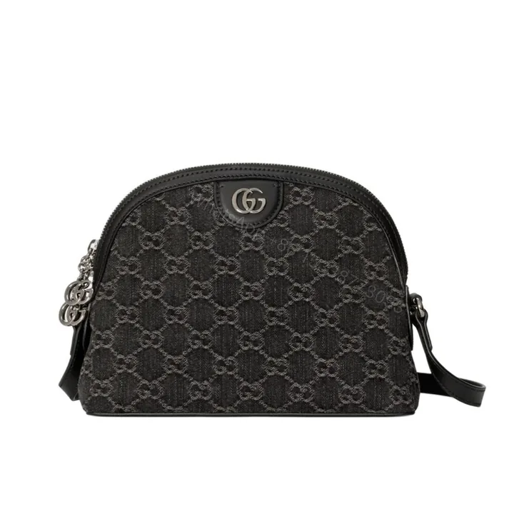 View 1 of Gucci Ophidia GG Small Shoulder Bag Black 23Cm 499621 FAC2F 8450