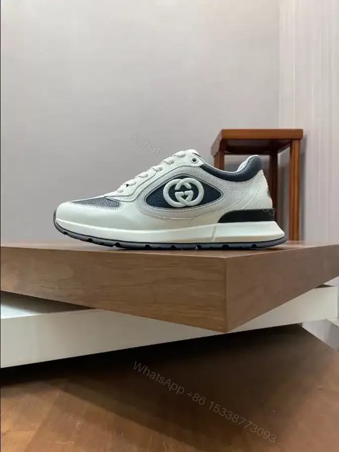 View 1 of GUCCI MEN’S LEATHER SNEAKER – GC199