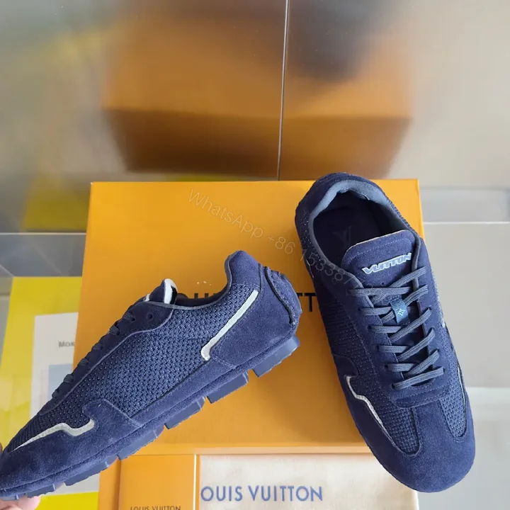 View 1 of Lightweight Mesh & Suede Luxe Sneakers with Subtle Detail