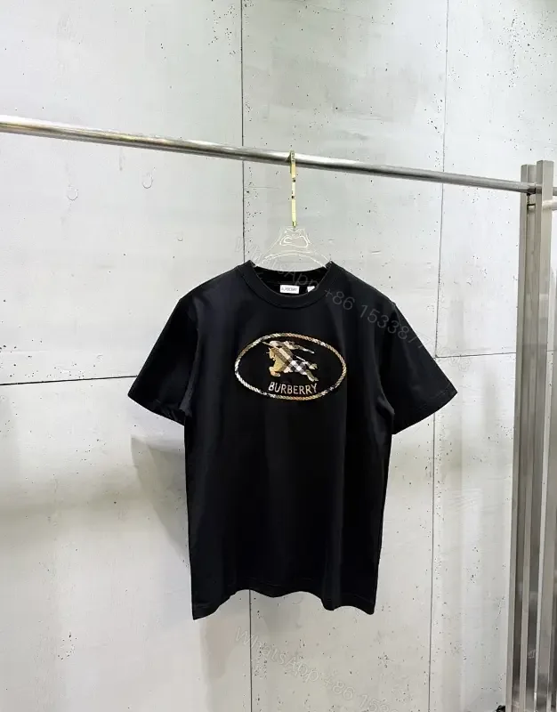 View 1 of Midnight Cotton Logo Tee: Subtle Luxury, Premium Comfort
