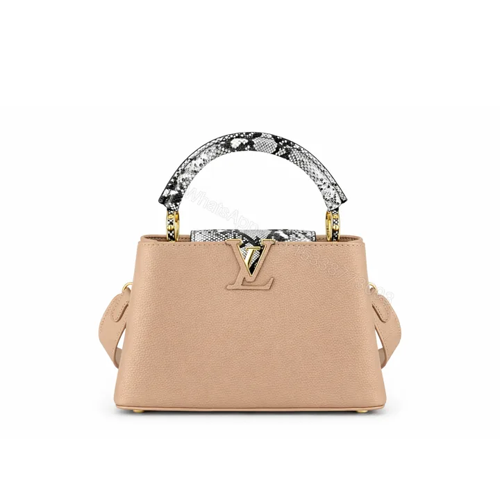 View 1 of Louis Vuitton Capucines BB Brown 27Cm N92041