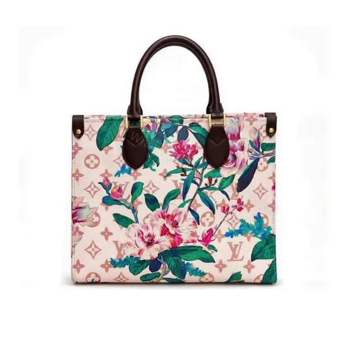 View 1 of Louis Vuitton Onthego MM Monogram Canvas Dune 32cm