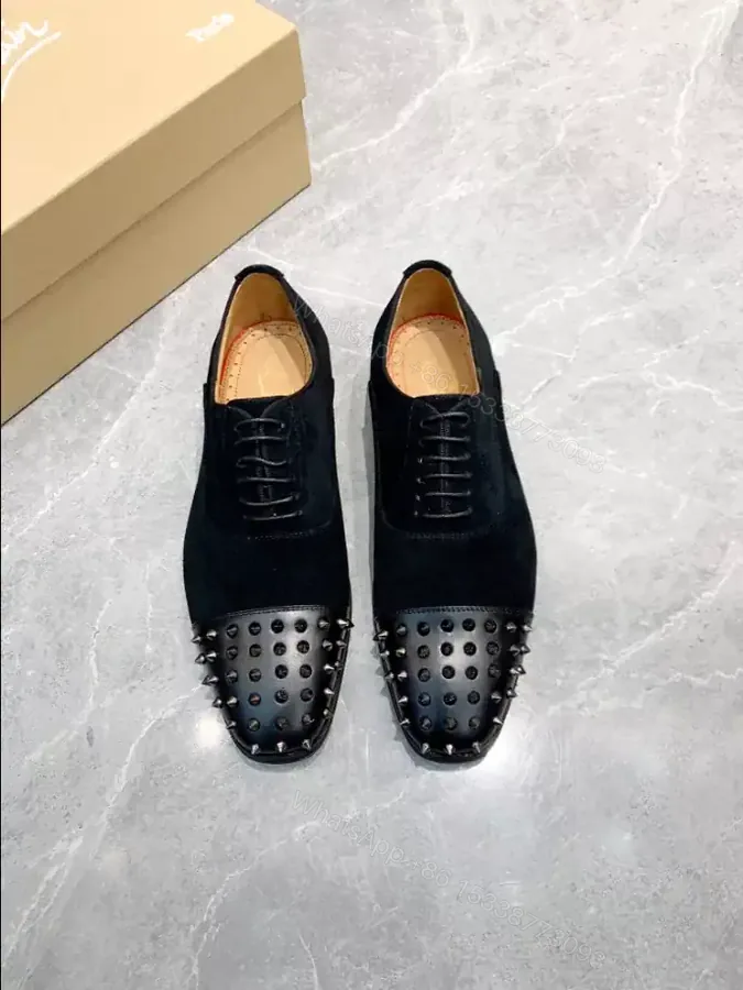 View 1 of CHRISTIAN LOUBOUTIN BLACK SUEDE – LDC021