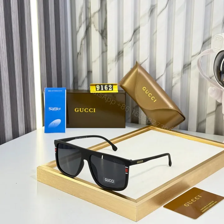 View 1 of Gucci Wayfarer Black Sunglasses