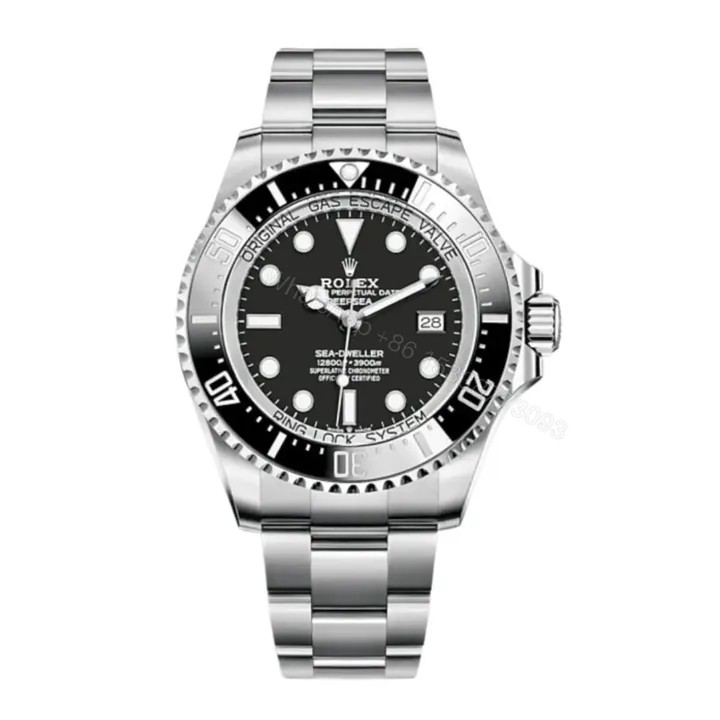 View 1 of 2022 Deepsea Rolex Black Dial Replica