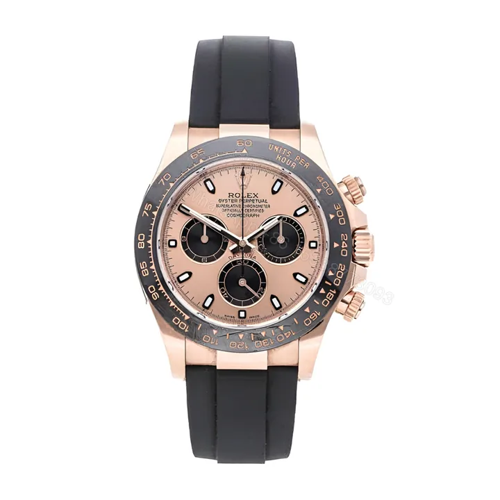 View 1 of Rolex Daytona Cosmograph 116515LN Rose Gold Dial Replica