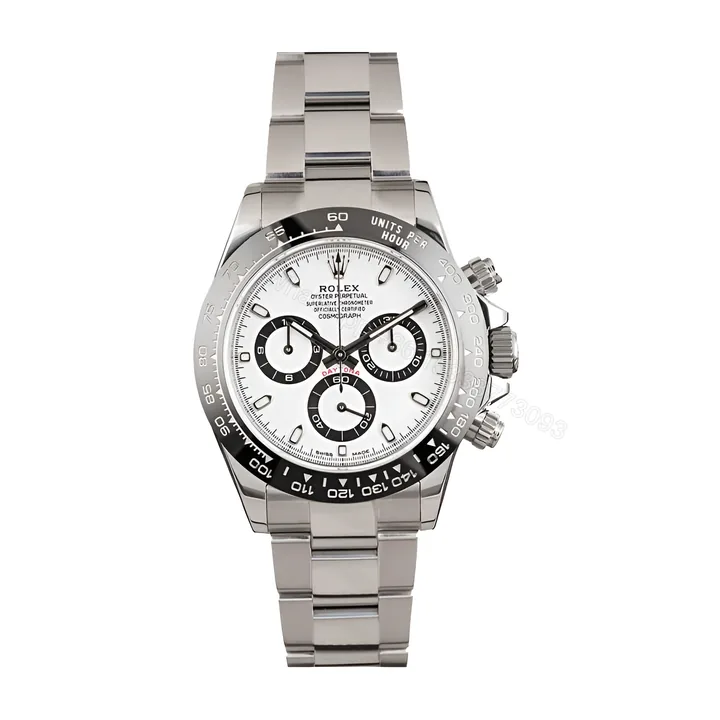 View 1 of Rolex Daytona Ceramic Bezel White Dial 116500ln-0001 Oyster Replica