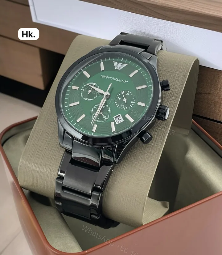 View 1 of First Copy Armani Chronograph Watch for Men