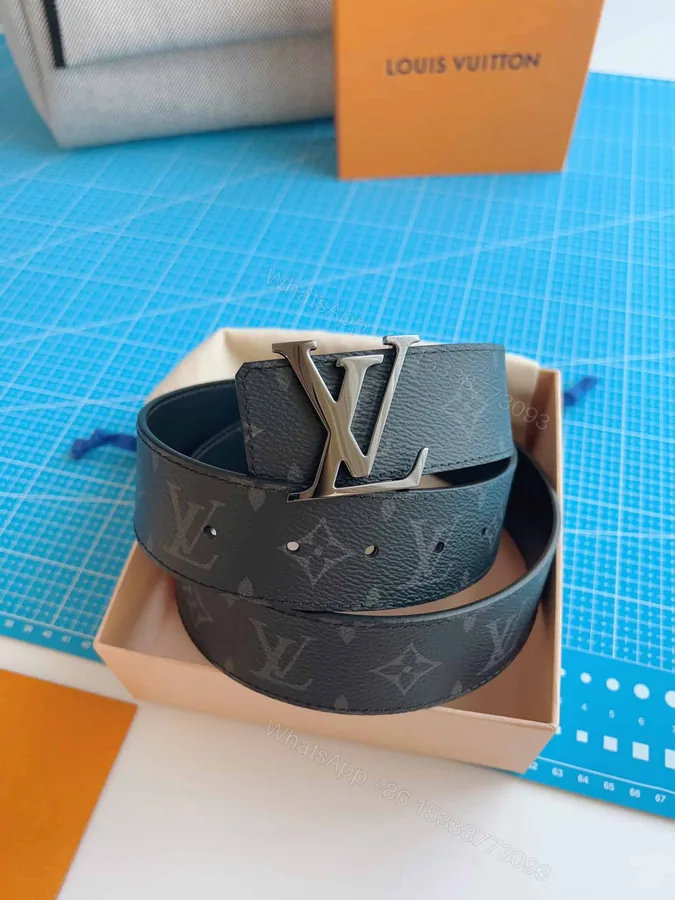 View 1 of LOUIS VUITTON INITIALES 40MM REVERSIBLE BELT – B188