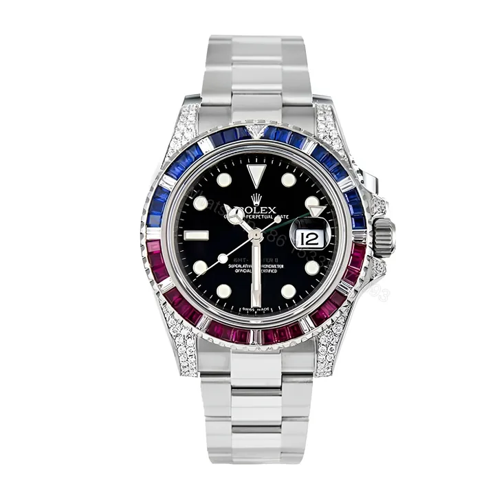 View 1 of Rolex Diamond Bezel Replica