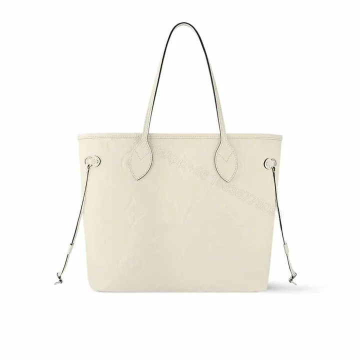 View 1 of Louis Vuitton Neverfull MM Crème Beige 31Cm M46676
