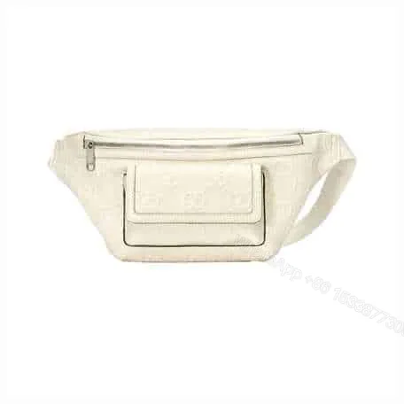 View 1 of GG EMBOSSED BELT BAG IN WHITE GG EMBOSSED LEATHER – GBC13