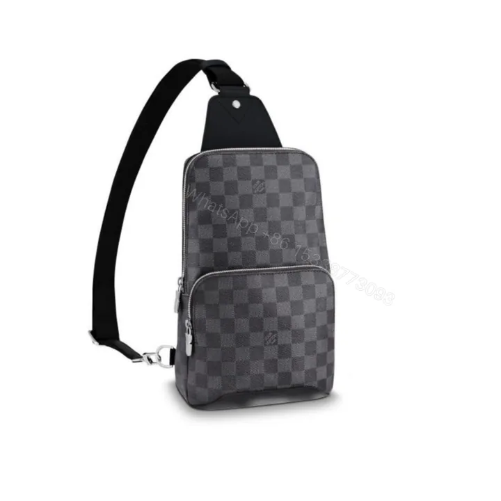 View 1 of Louis Vuitton Avenue Sling Bag Damier Graphite Canvas 31cm LV N41719