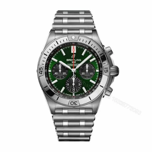 View 1 of Breitling Avenger Super Clone Green Dial