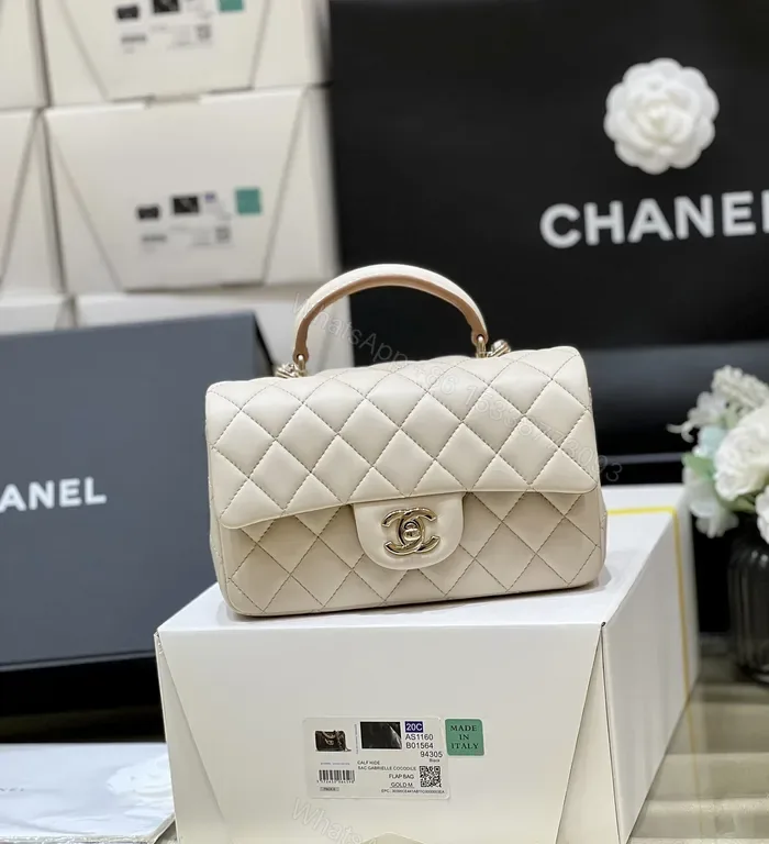 View 1 of Quilted Flap Bag: Compact Luxury, All-Day Versatility