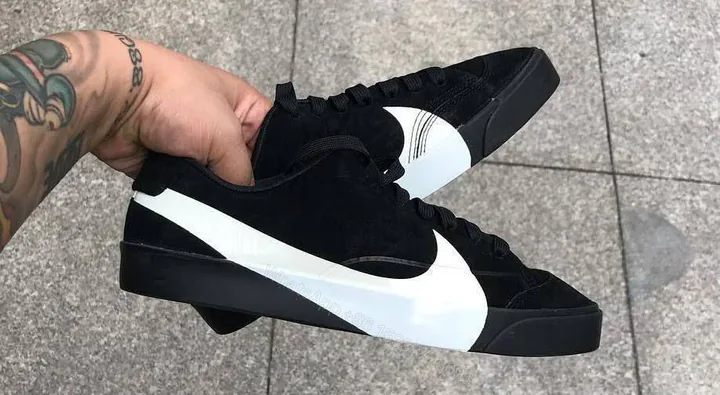 View 1 of FIRST COPY Nike Blazer City Black & White For Men