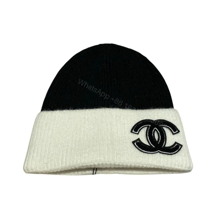 View 1 of Chanel Beanie Cashmere Wool White