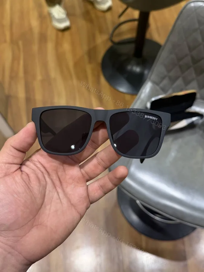 View 1 of First Copy Burberry Way Fero Matt Black Sunglasses