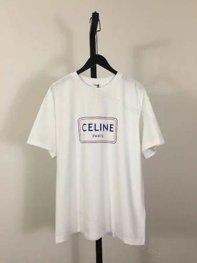 View 1 of White Cotton Logo Tee — Minimalist, Modern, Versatile