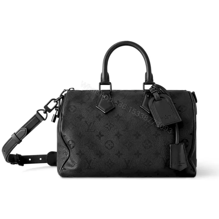 View 1 of Louis Vuitton Speedy P9 Bandoulière 30 Black 26Cm M13904