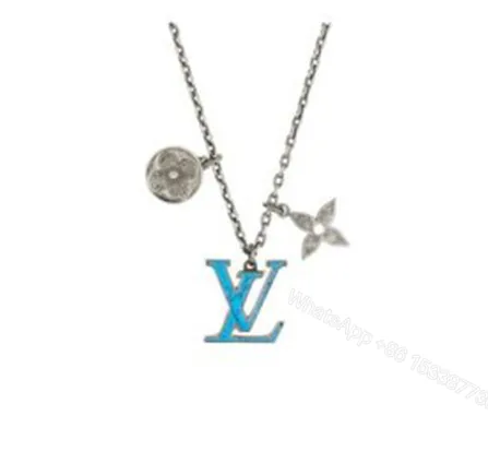 View 1 of LV Turquoise Necklace